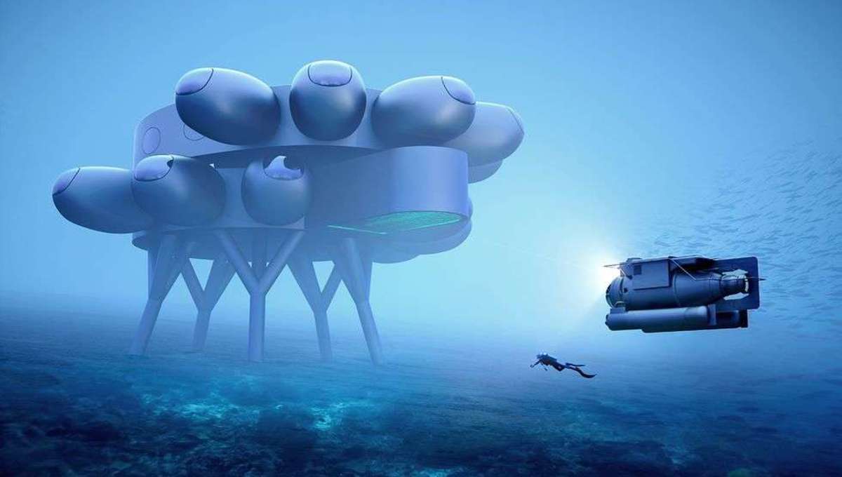 Jacques Cousteau's grandson dreams up world's largest underwater lab