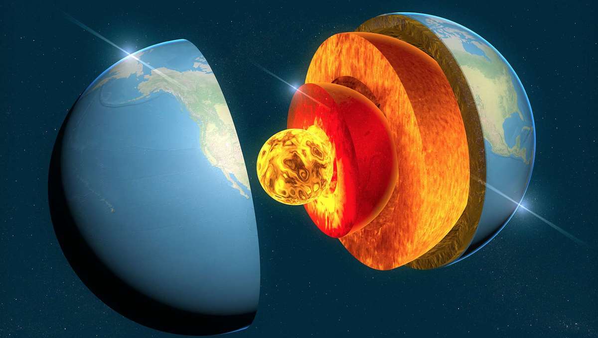 Scientists are puzzled over why Earth's core keeps growing all lopsided - SYFY WIRE