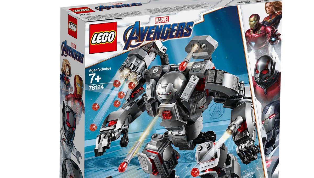 Avengers Endgame Lego Sets Tease Souped Up War Machine