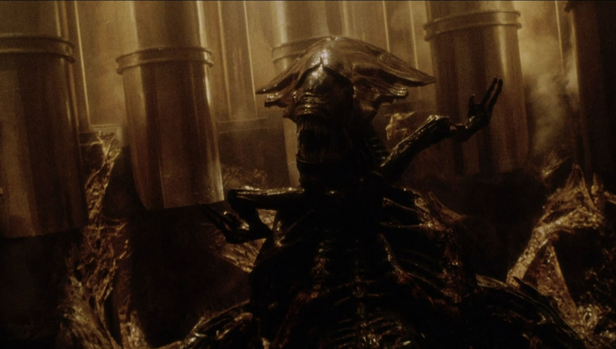 Watch The Construction Of The Alien Queen From Alien Resurrection