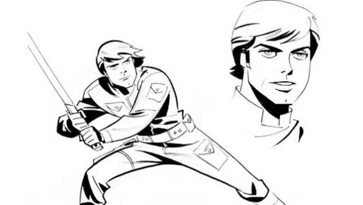 See Beautiful Art For A Bruce Timm Star Wars Comic That