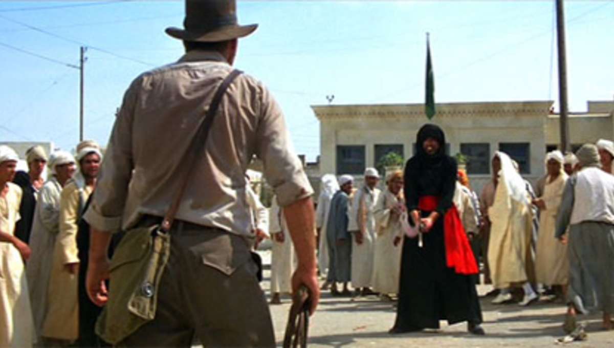 See the swordfight that never made it into Raiders of the Lost Ark