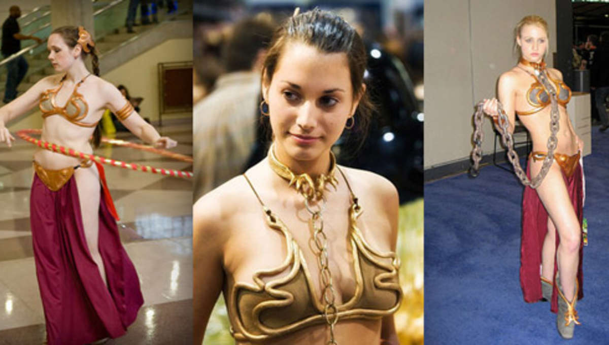 20 Awesomely Hot Slave Leia Costumes Slightly Nsfw (Dateityp jpg). 