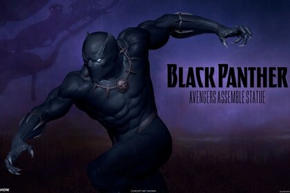 sideshow avengers assemble black panther