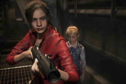 Resident Evil 2 Remake - Claire Redfield and Sherry
