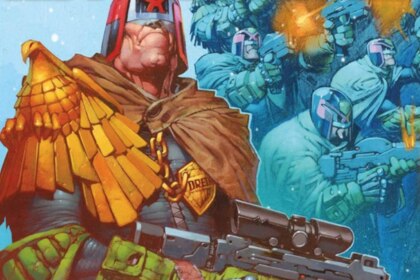 Judge Dredd Cold Wars Cover Hero