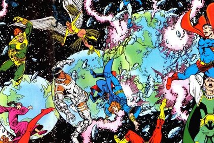 Crisis on Infinite Earths #12 (Written by Marv Wolfman, Art by George Perez and Jerry Ordway)