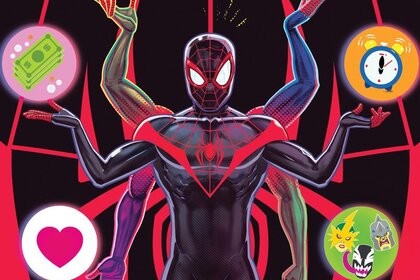 Miles Morales Spider-Man comic cover