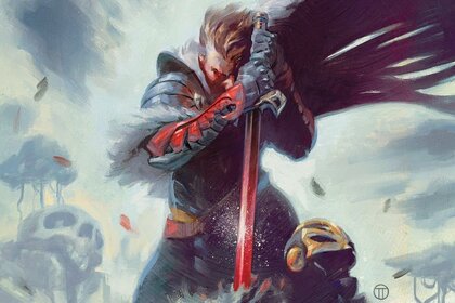 Black Knight #1 (Cover art by Julian Totino Todesco)