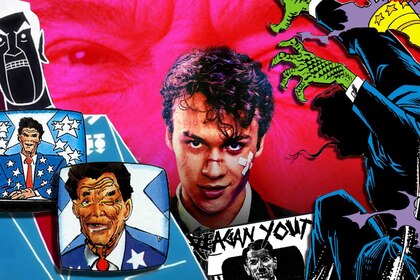 Reagan as a Pop Culture Villain
