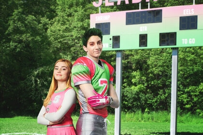 Zombies 2 Meg Donnelly and Milo Manheim