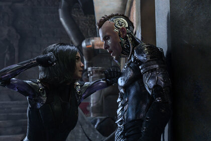 Alita Battle Angel punch