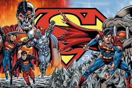 Death of Superman Graphic Novel (Art by Dan Jurgens and Jerry Ordway)