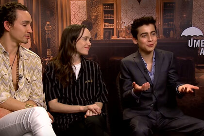 The Umbrella Academy cast reacts to episodes 1 and 2