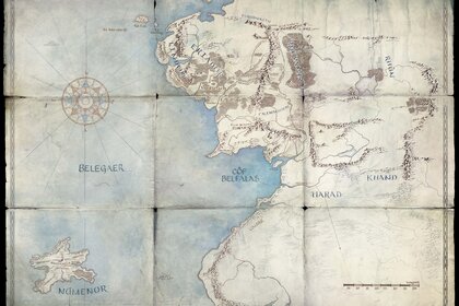 Lord of the Rings amazon map second age