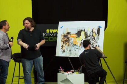Jim Mahfood and Tommy Lee Edwards ECCC