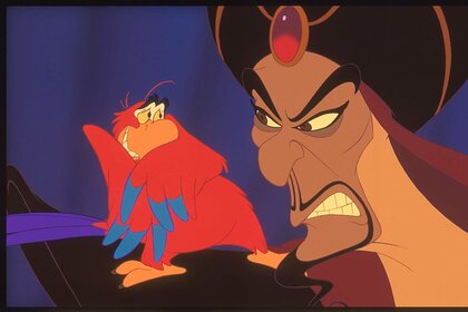 Iago and Jafar Aladdin