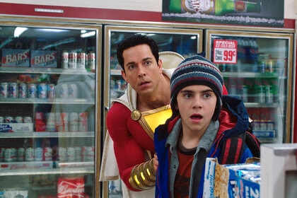 Shazam! Zachary Levi and Jack Dylan Grazer