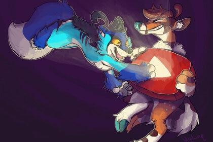Rika, Vix furry art, original