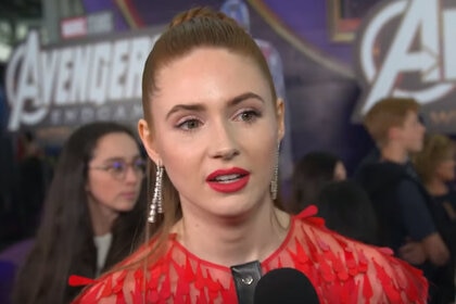 Karen Gillan Avengers Endgame Red Carpet
