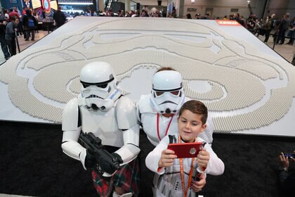 Lego Guinness world record helmet