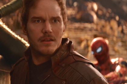 Chris Pratt as Peter Quill in Avengers: Infinity War