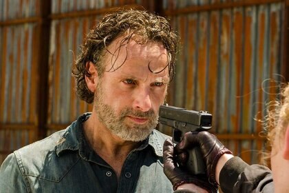 Andrew Lincoln as Rick Grimes in AMC's The Walking Dead
