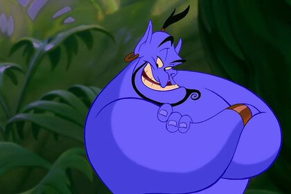 Robin Williams' Genie in Aladdin (1992)