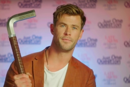 Chris Hemsworth on The Late Show with Stephen Colbert
