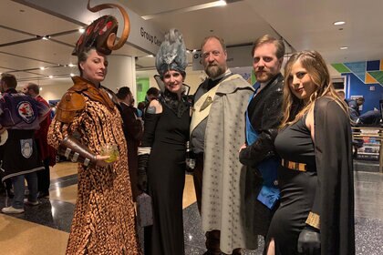 Canto Bight cosplay at Star Wars Celebration 2019