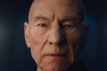 Picard face CBS star trek patrick steweart trailer