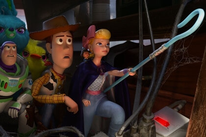 Toy Story 4: Bo Peep with Woody and Buzz Lightyear