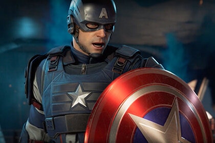 Captain America in Marvel Avengers video game