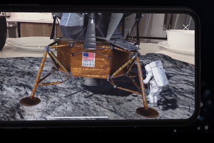 Moonshot mobile app recreates the Apollo 11 moon landing