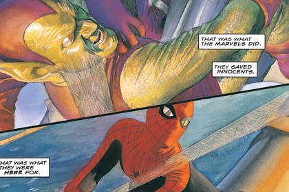Marvels #4 (Written by Kurt Busiek, Art by Alex Ross)
