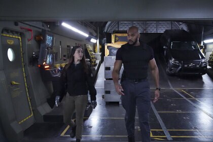 Agents of SHIELD Mack and Yo-Yo