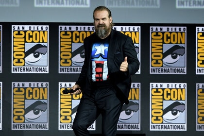 David Harbour at SDCC 2019 Marvel Panel