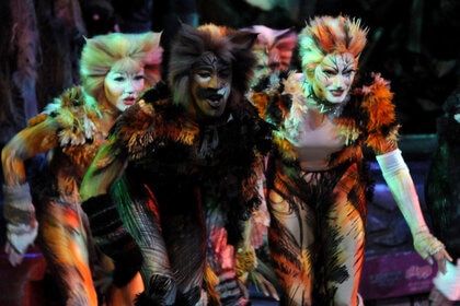 Cats the musical on Broadway