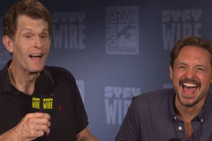 Kevin Conroy and Will Friedle