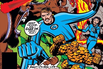 What If #11 "What If The Original Marvel Bullpen Had Become the Fantastic Four?" (Credit: Marvel)