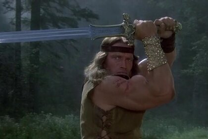 Arnold Schwarzenegger in Conan the Destroyer