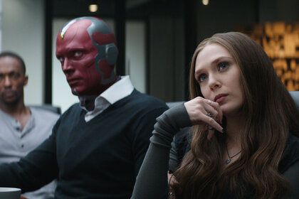 Vision and Scarlet Witch Civil War
