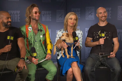 Teen Titans Go Cast at San Diego Comic-Con