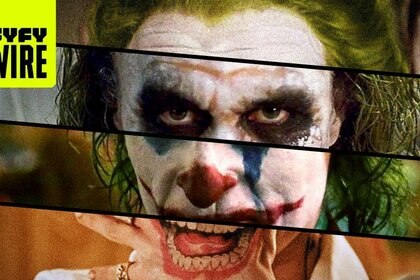 Joker looks hero