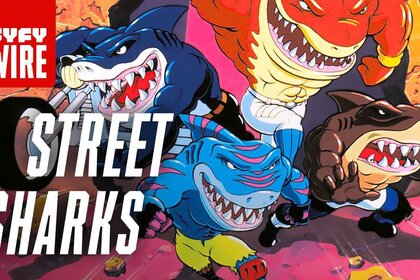 Street Sharks hero