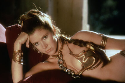 Princess Leia Carrie Fisher Return of the Jedi
