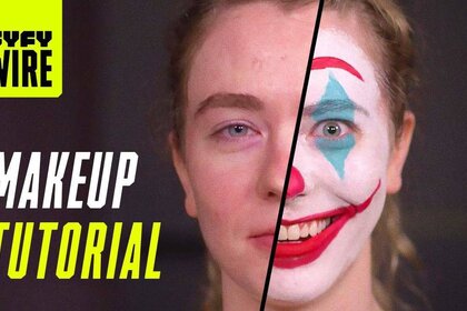 Joker makeup tutorial hero