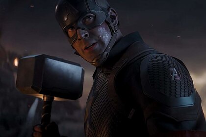 Chris Evans in Avengers Endgame