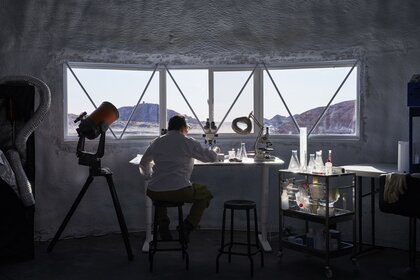 IKEA furnishings inside the Mars Desert Research Station