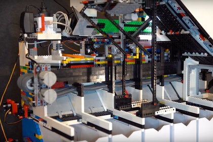 LEGO AI sorting machine